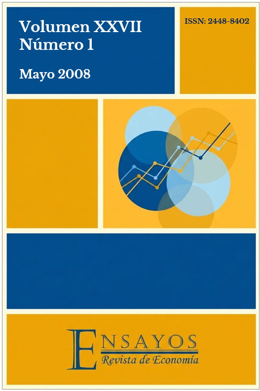 					View Vol. 27 No. 1 (2008): May 2008
				